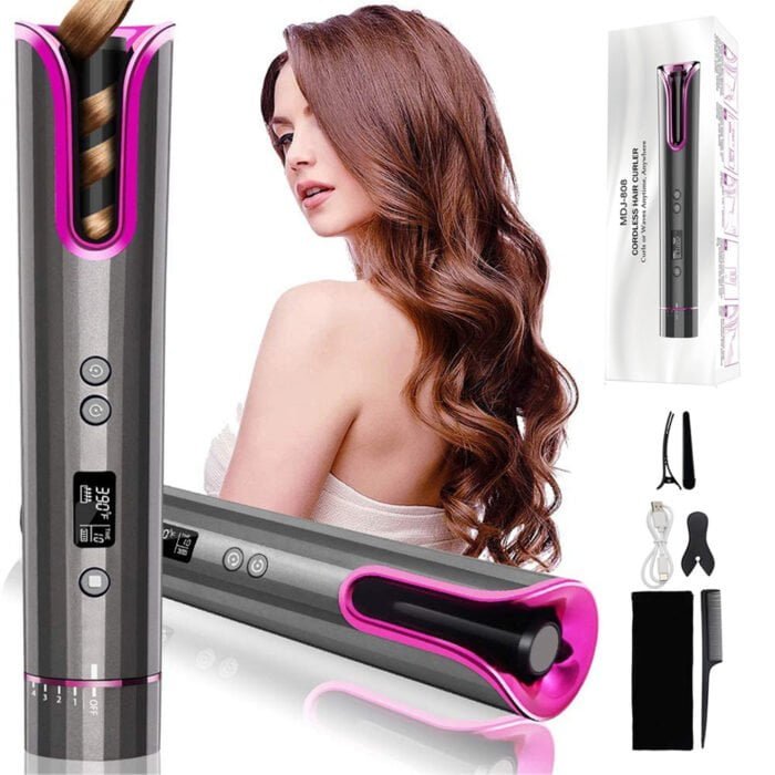 Automatic Hair Curler Auto Ceramic Curling Iron Hair Waver