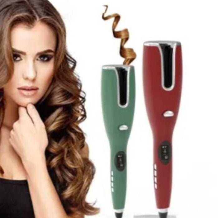 Best New Automatic Hair Curling Iron Infrared Heating Rotating Stick Hair Curler and Hair Styler by Martshopx